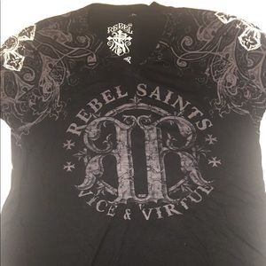 Rebel Saints t shirt